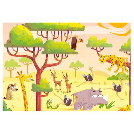 Puzzle & Play Safari Time 2 x 24pc Jigsaw Puzzles Extra Image 3